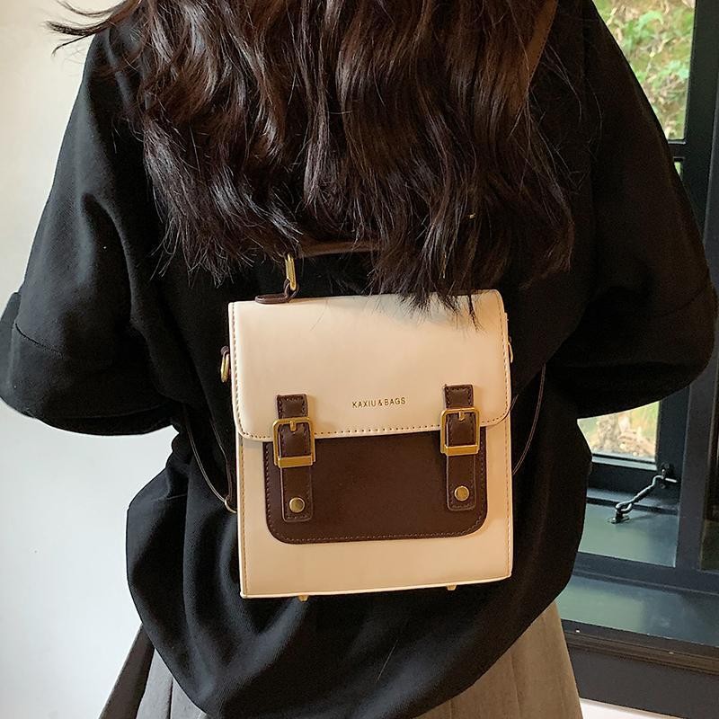 Leather Backpack Vintage - Japanese Lolita Style Backpack Winter Casual