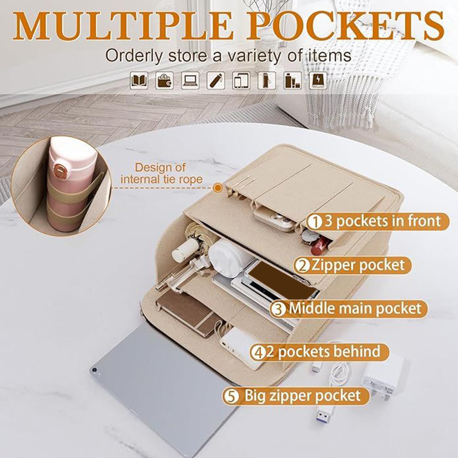 Bookbag Organizer Insert Large - Backpack Insert Organizer recension och pris