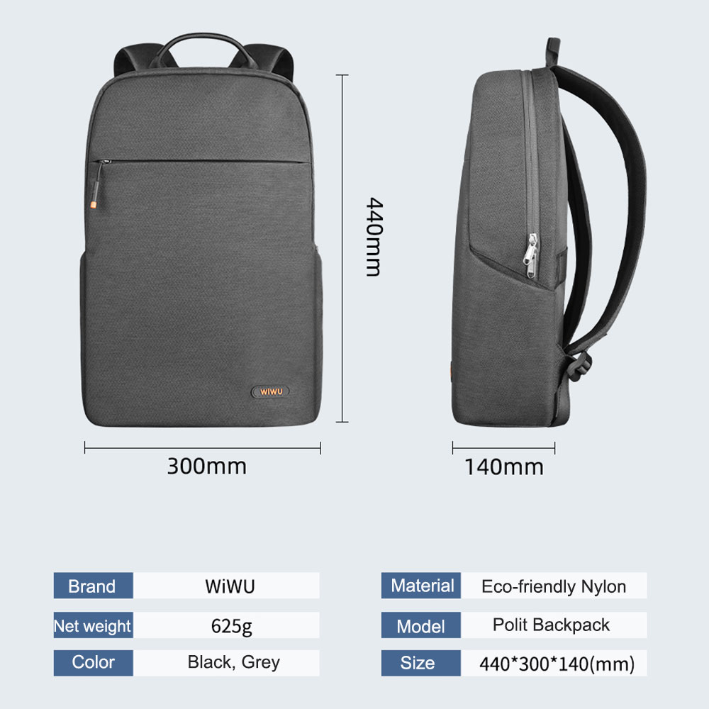 WIWU Newest Laptop Backpack 15 - Laptop Backpack 15.6 recension och pris