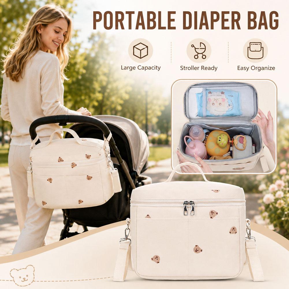 Cute Bear Bottle Cooler Bag Th - Backpack Diaper Bag recension och pris