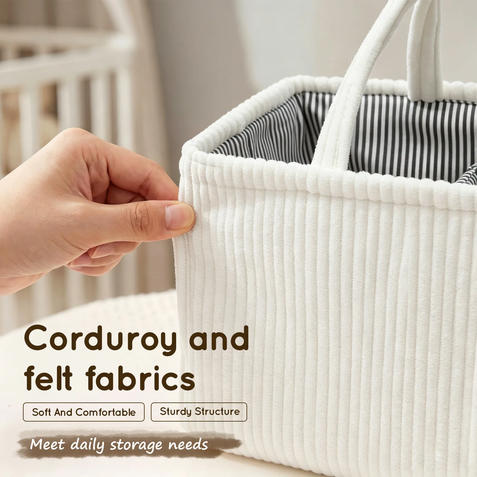Baby Diaper Caddy Organizer Fo - Backpack Diaper Bag recension och pris