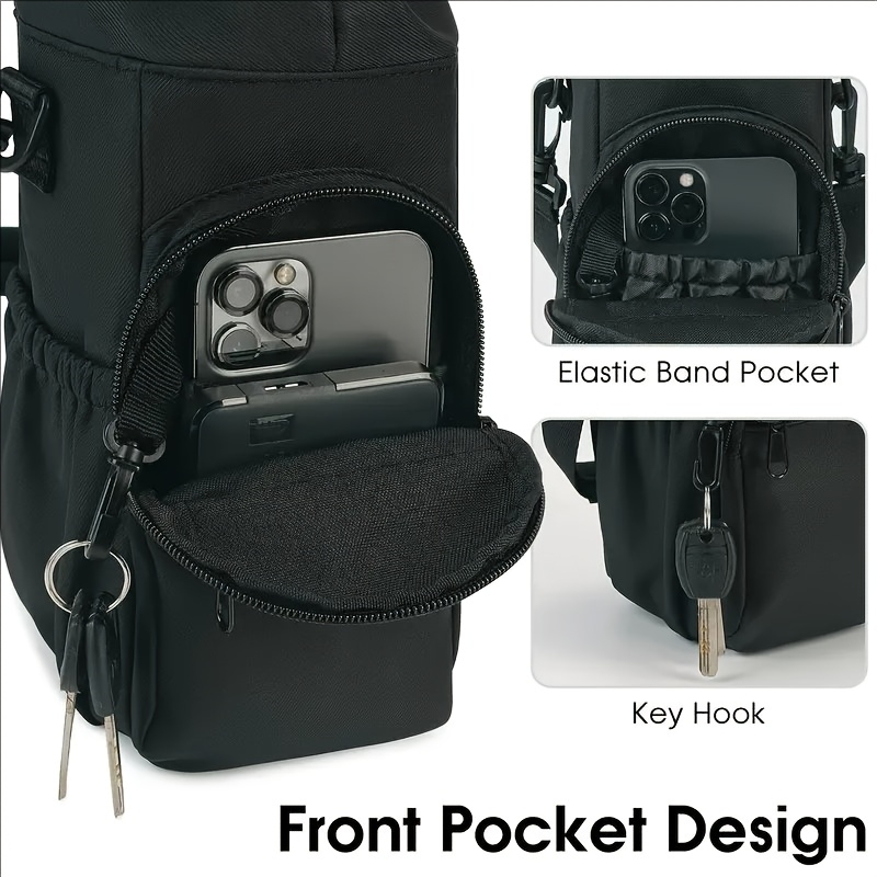 Portable Water Bottle Bag with - Hydration Pack Outdoor recension och pris