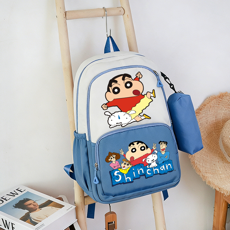 Crayon Shin-chan Boy Girl Scho - School Backpack Teen recension och pris