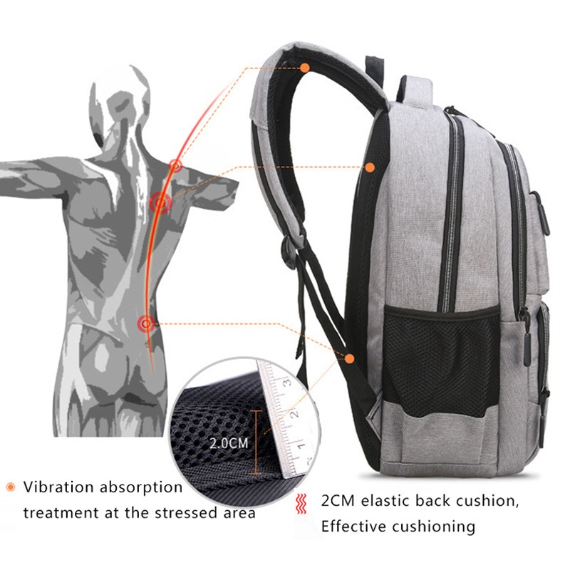Large Capacity Backpack Men La - School Backpack Teen recension och pris