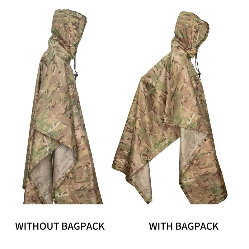 3 in 1 Raincoat Backpack Rain  - Rain Cover Backpack recension och pris