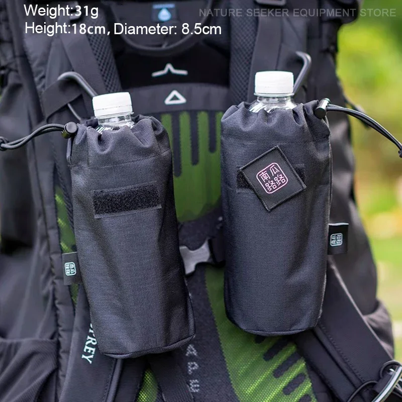 2PCS Water Bottle Storage Bag  - Hydration Pack Outdoor recension och pris