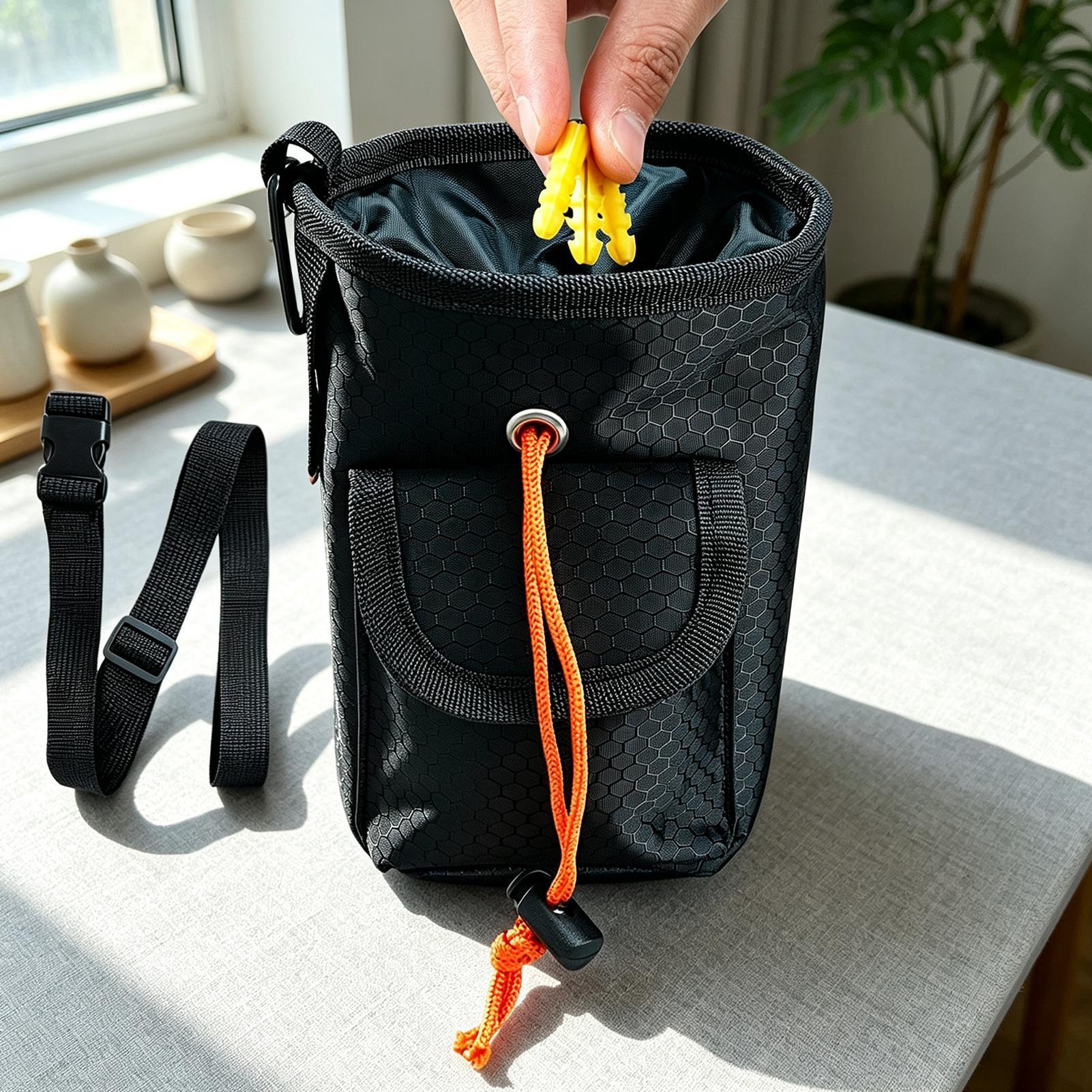 Disc Golf Chalk Bag Adjustable - Drawstring Gym Bag recension och pris