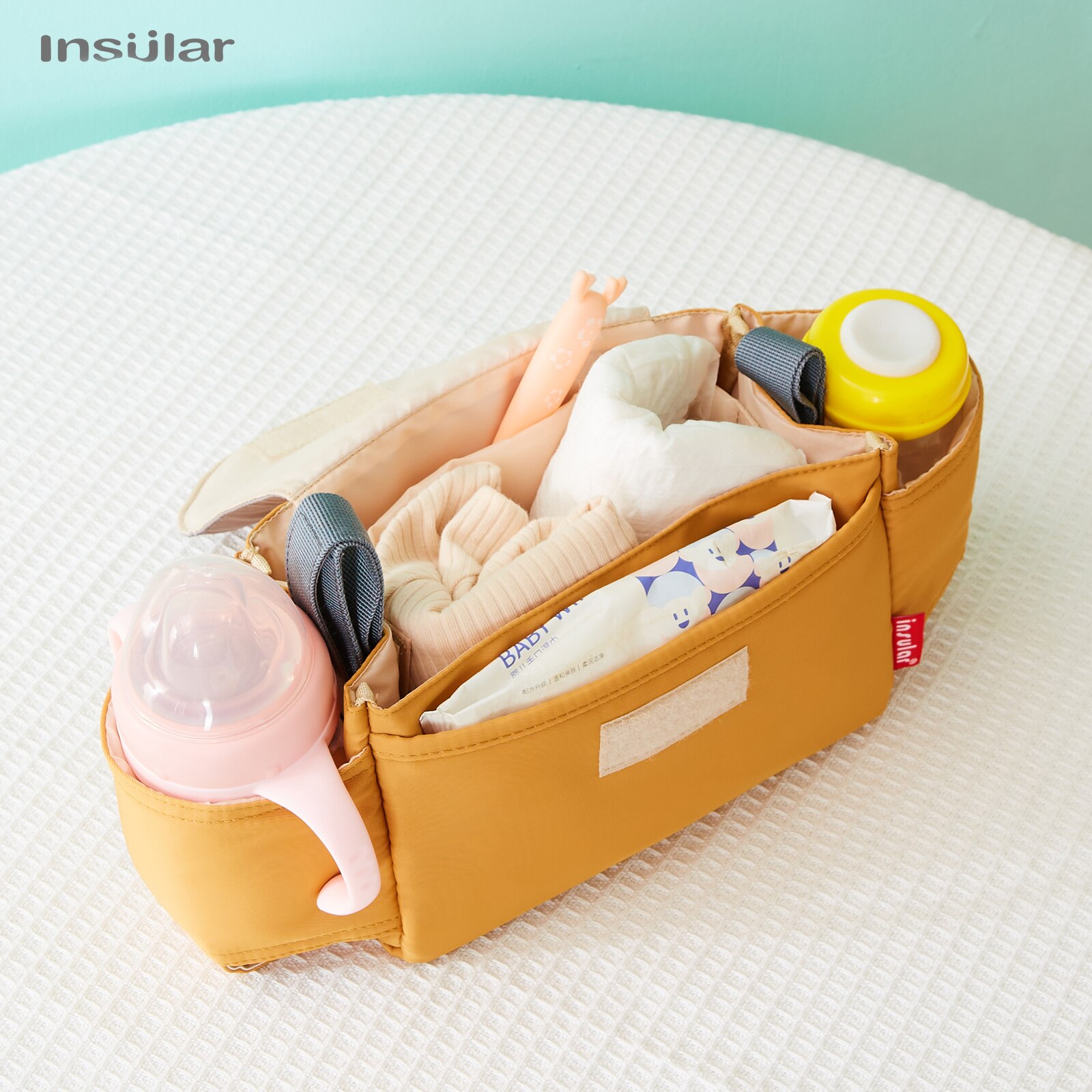 INSULAR Stroller Organizer Mom - Backpack Diaper Bag recension och pris